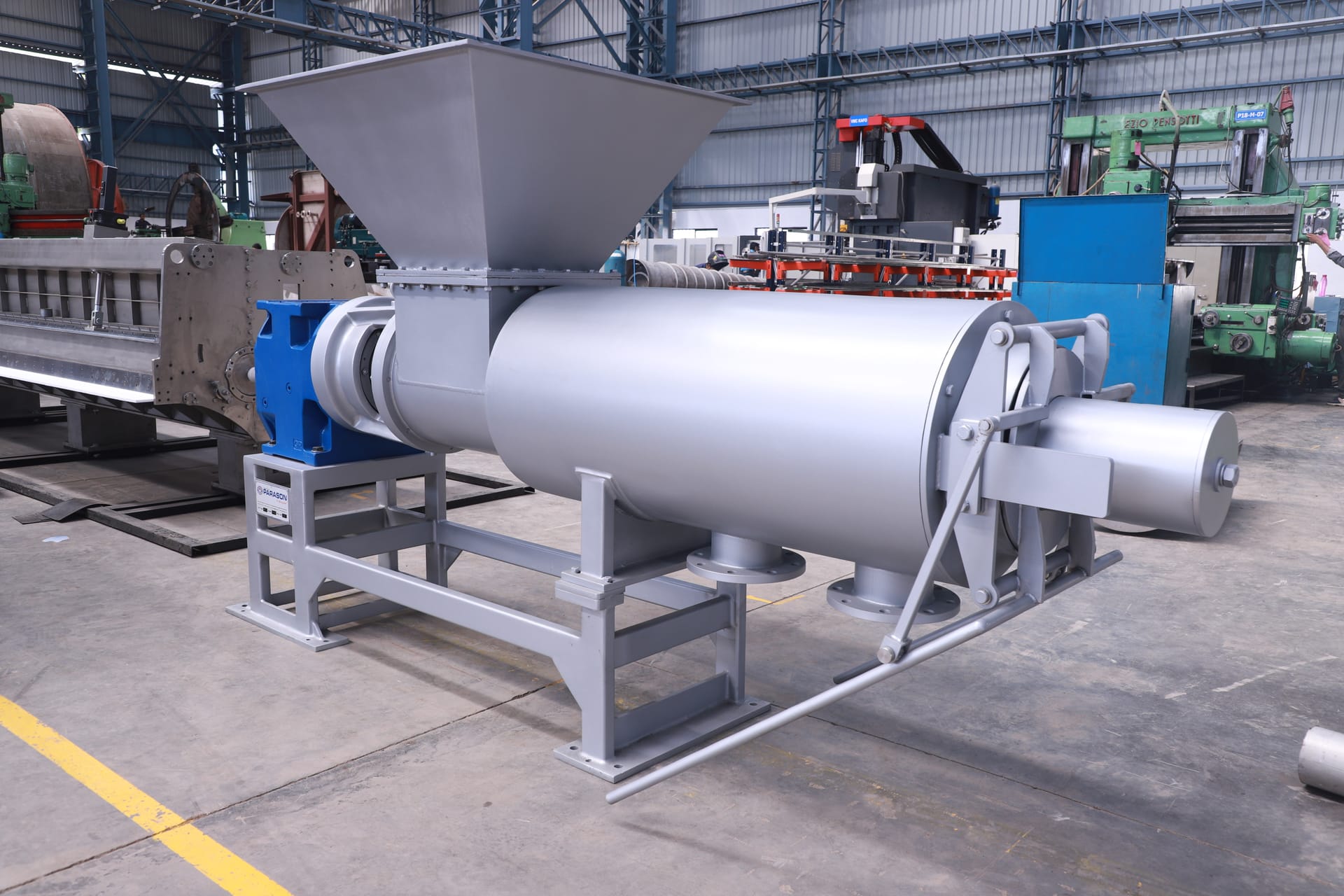 Instalacao Prensa Fan de Rejeitos 1